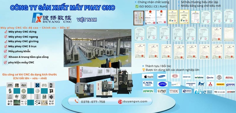 Sản Xuất Máy Cnc Duyang