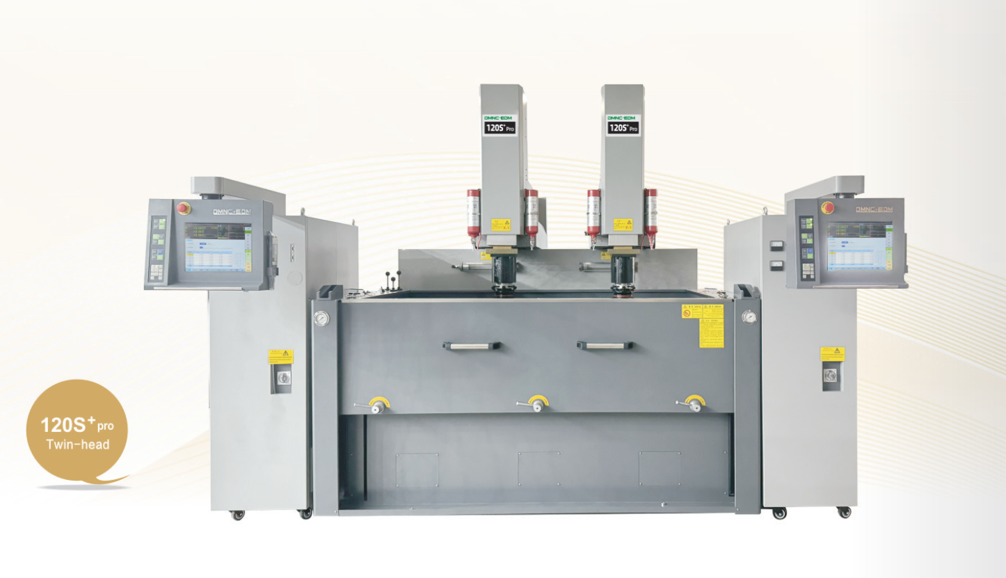 Máy xung điện CNC hai đầu 120S+ Pro
