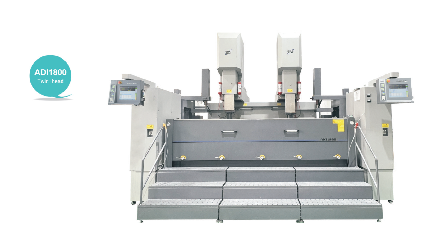 Máy xung điện CNC hai đầu ADI 1800 DMNC