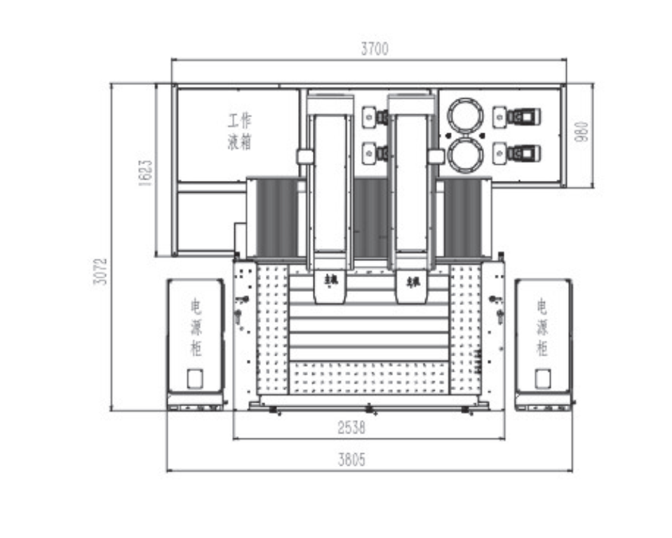 Máy xung điện CNC hai đầu 120S+ Pro