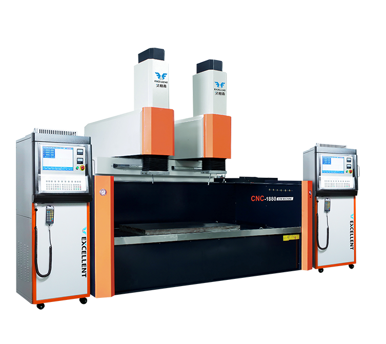 Máy xung điện EDM đầu bò kép Excellent